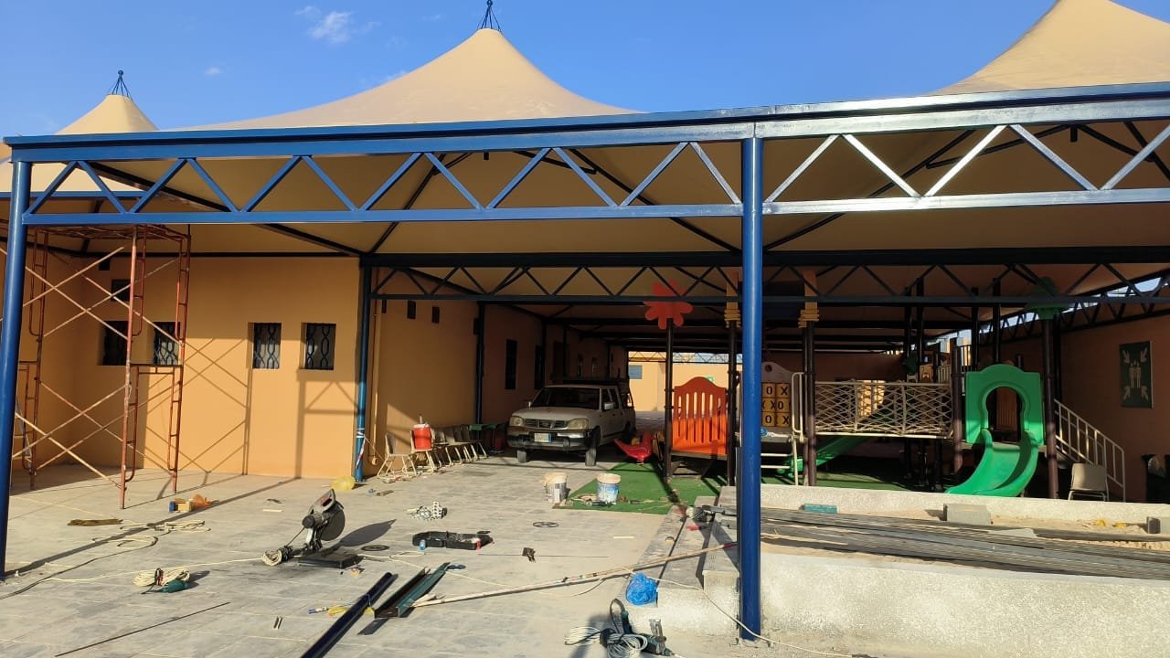 مظلات حدائق بالقصيم